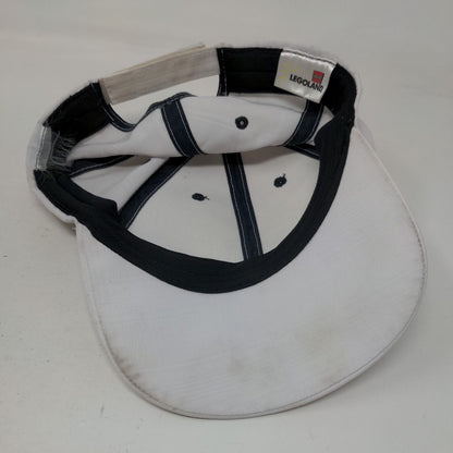 Legoland Strapback Hat White One Size Embroidered Adjustable Lego