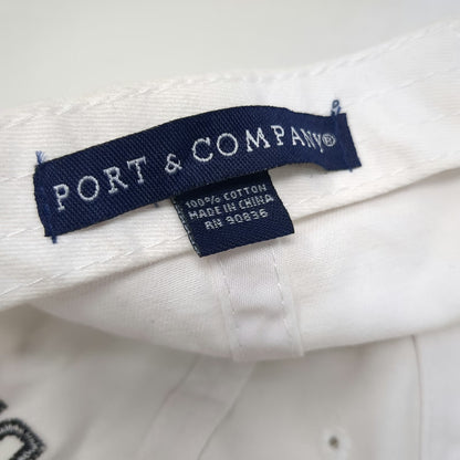 Port & Company Renegade Evolution of Fitness White Baseball Cap One Size Cotton