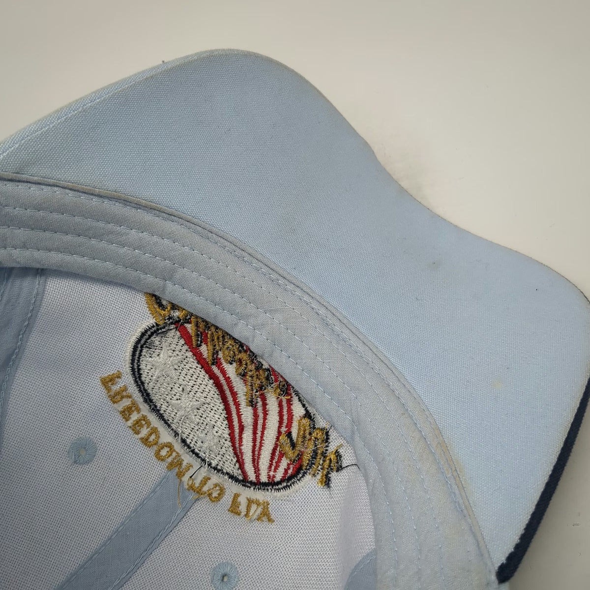 Headgear Baseball Cap Blue One Size Freedom to Fly Oshkosh WI American Flag hat
