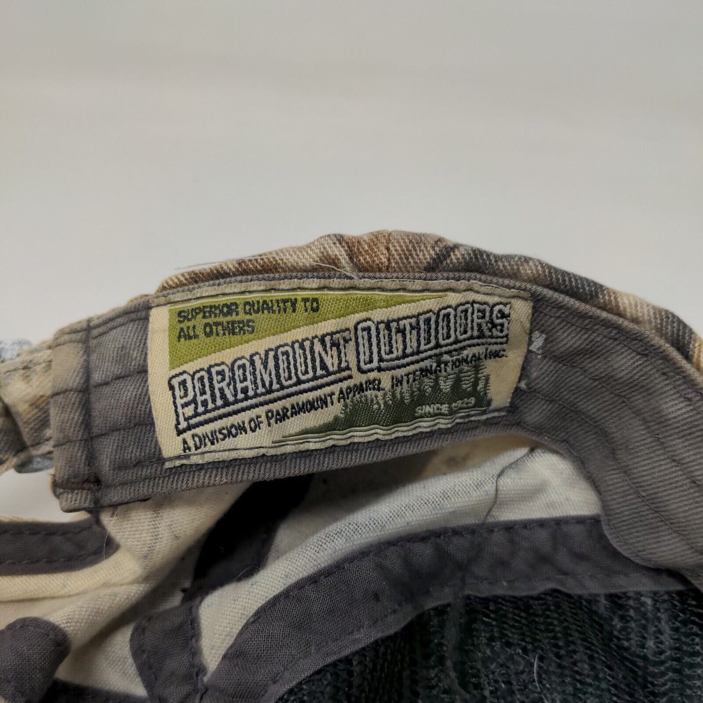 Chevrolet Slideback Hat Camo OSFM Embroidered Realtree Paramount