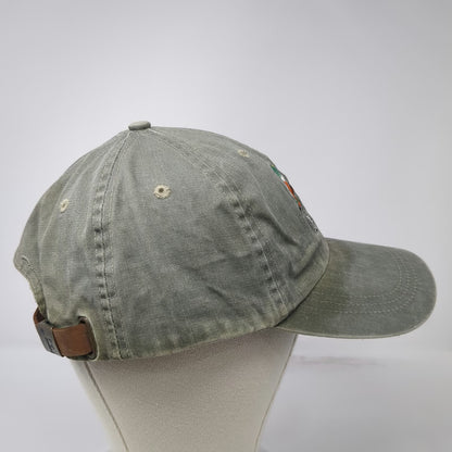 Fahrenheit Baseball Cap Green One Size Madera Canyon Bird Embroidered Strap Hat
