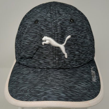 Puma Baseball Cap Black One Size Heathered Performance Reflective Strapback Hat