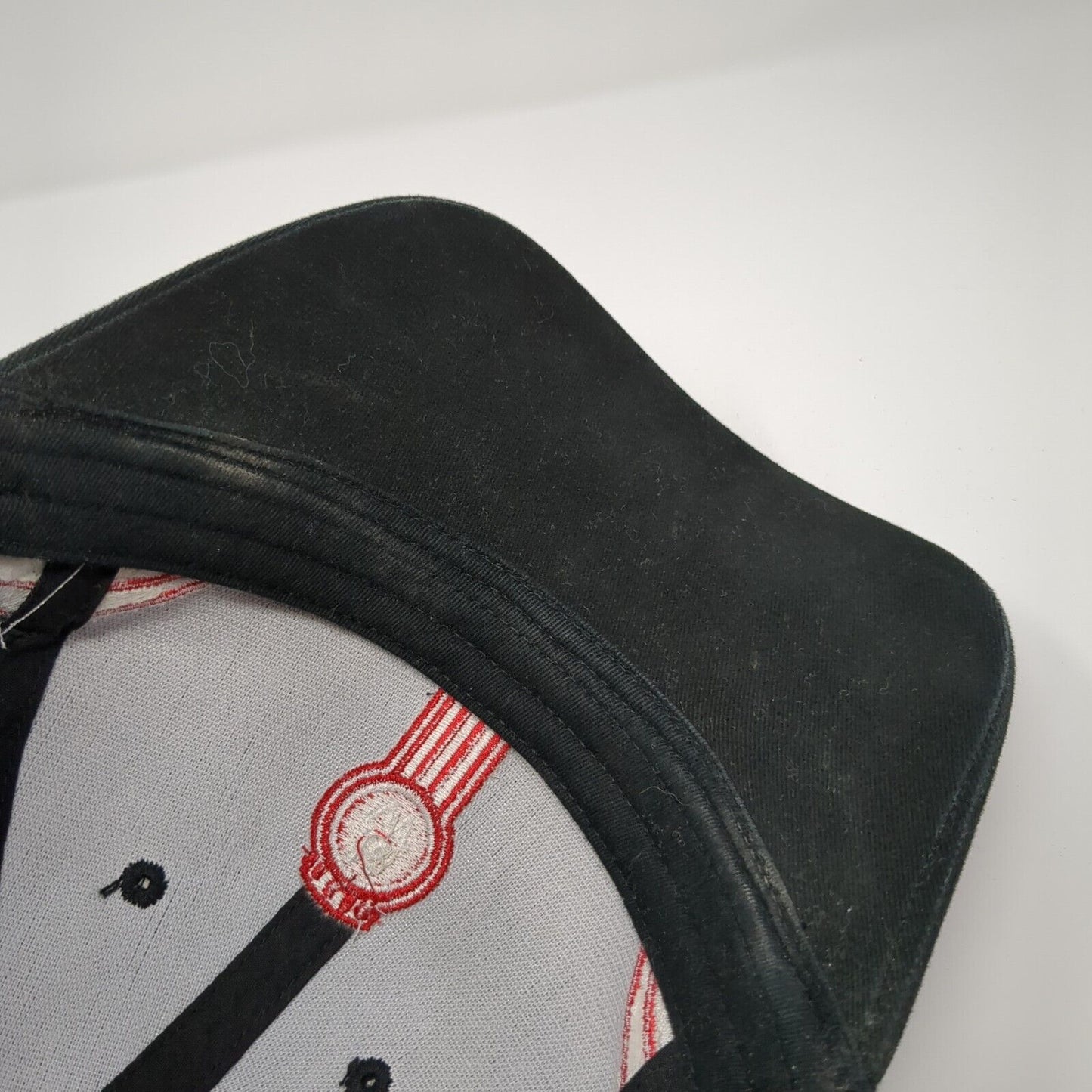 KW Kenworth Trucker Strapback Hat Black One Size Adjustable Embroidered 6 Panel