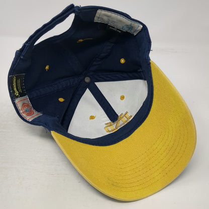 Notre Dame Fighting Irish Signatures NCAA Hat Blue One Size Strapback Piping