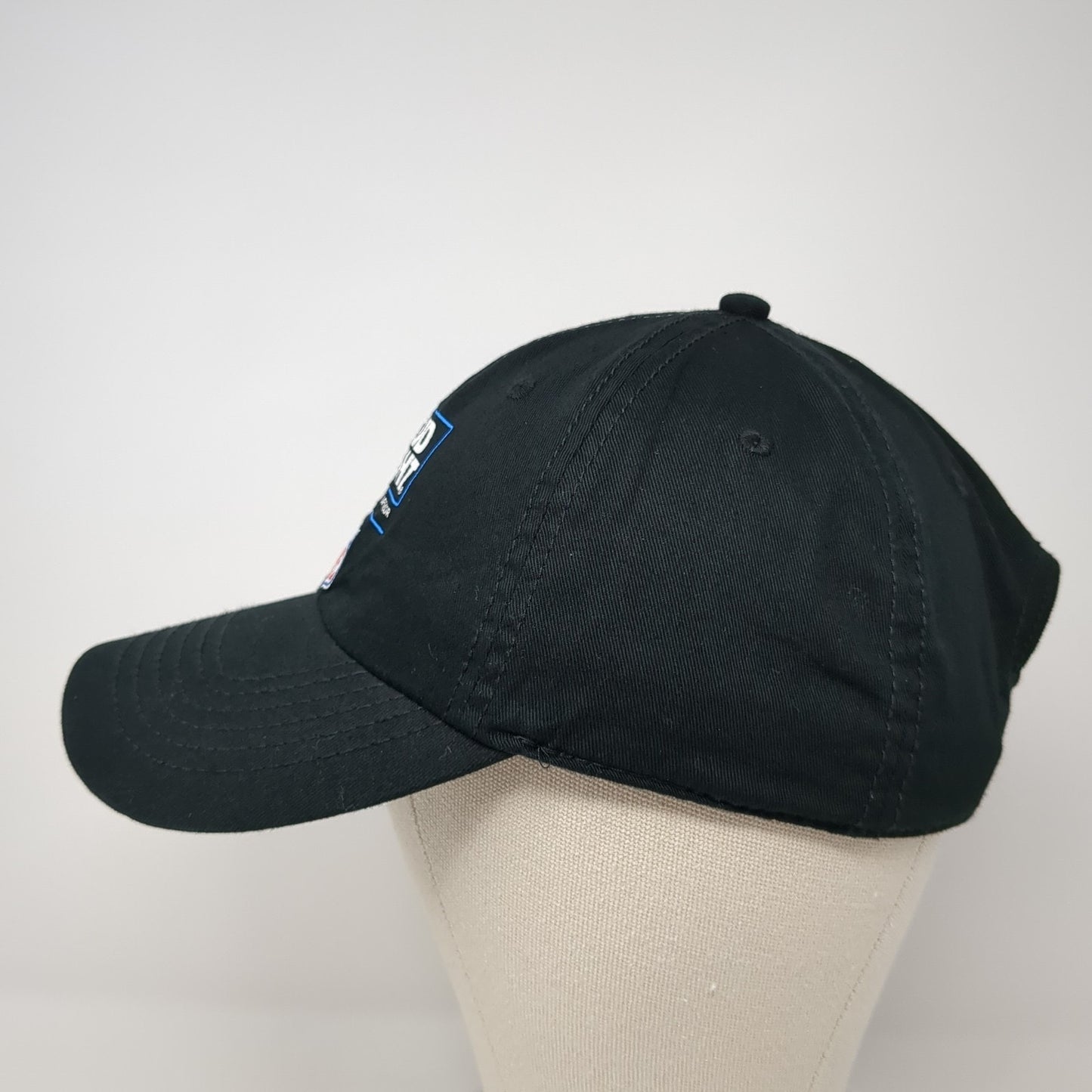 Bud Light NFL Snapback Hat Black One Size Adjustable Solid 6 Panel