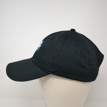 Bud Light NFL Snapback Hat Black One Size Adjustable Solid 6 Panel
