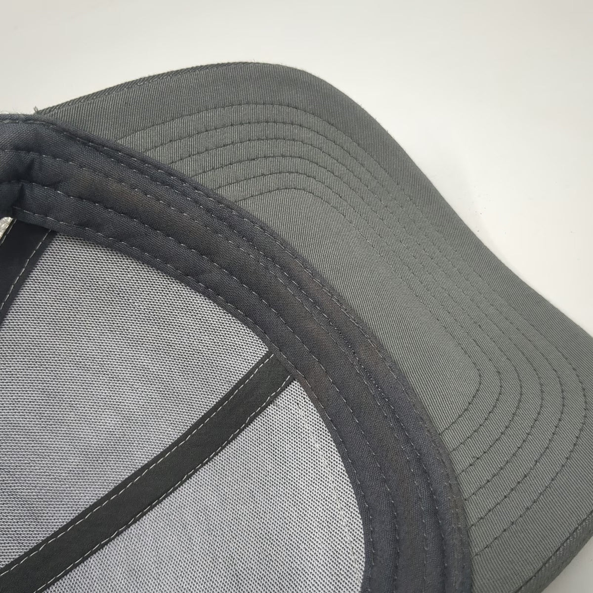 K-Products Baseball Cap Gray One Size WinField United Mesh Strapback Hat