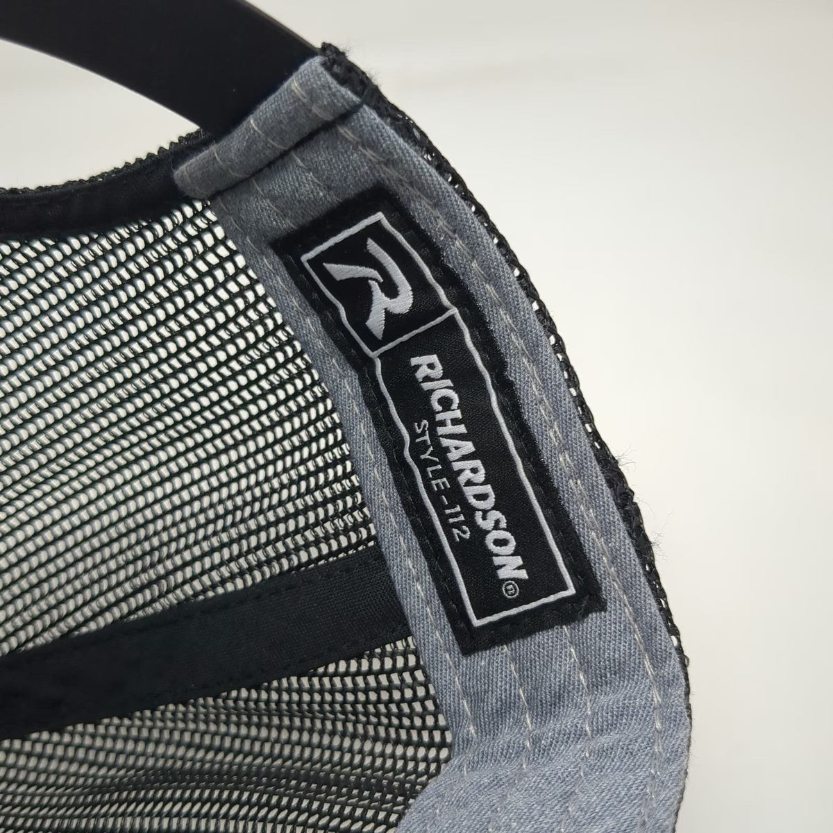 Richardson 112 Trucker Hat Gray One Size Phil Meador Toyota 45 Years Snapback