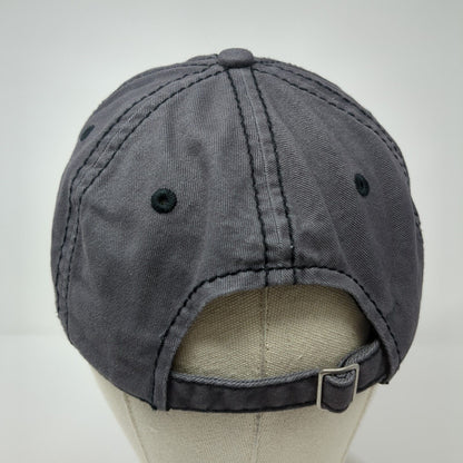 QRS Consulting Slideback Hat Gray One Size Adjustable Embroidered District