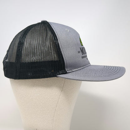 Port Authority Trucker Hat Gray Black One Size Mesh Snapback Milner Irrigation