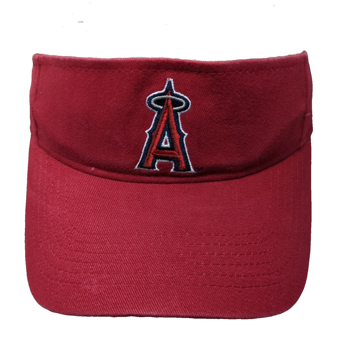 Los Angeles Angels MLB RP Associates Visor Red One Size Cotton Strapback Hat