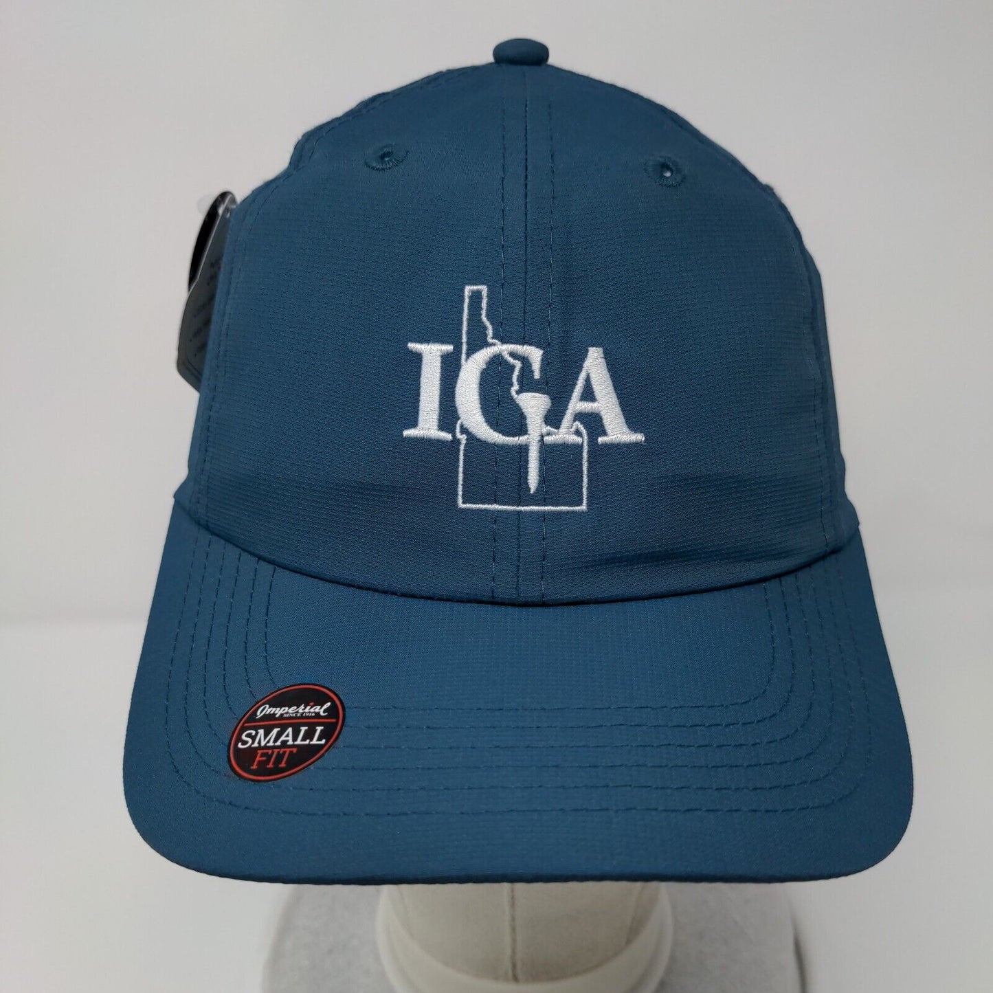 Idaho Golf Association IGA Strapback Hat Blue Small Imperial W/Tags