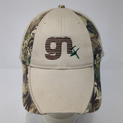GN Guynielson Strapback Hat Tan Camouflage OSFM Adjustable Embroidered Otto
