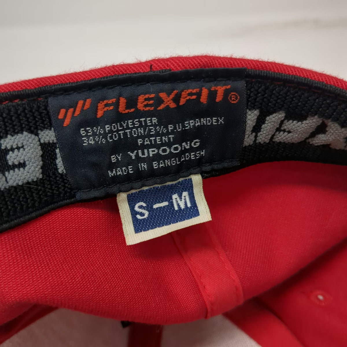 Flexfit Baseball Cap Red M CrossFit Endurance Team Arbor Gym Athletic Hat