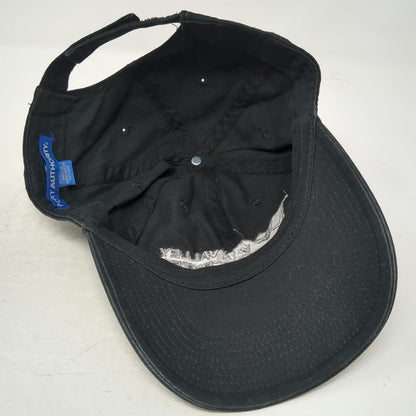Port Authority Baseball Cap Black One Size Vail Valley Jet Center Strapback Hat