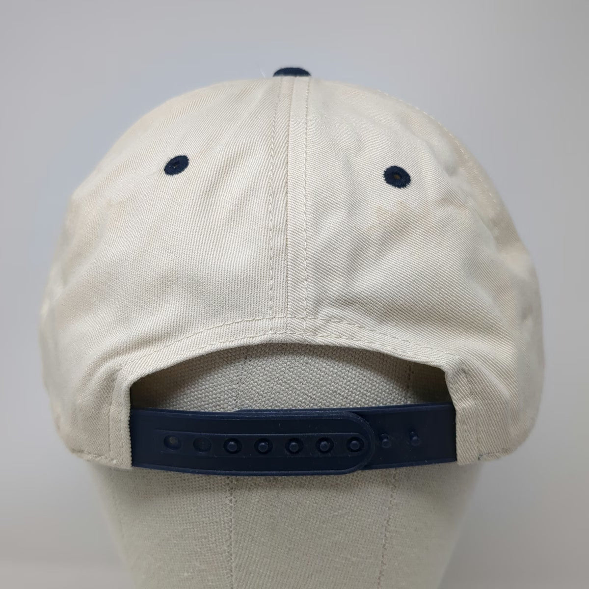 American Needle 5 Panel Miller Lite Football League Hat White One Size Blue