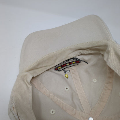 Lucky Dogs Slideback Hat Tan One Size Adjustable Embroidered Paramount