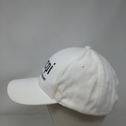 icpi 25th Anniversary Slideback Hat White One Size Embroidered Nissun Cap