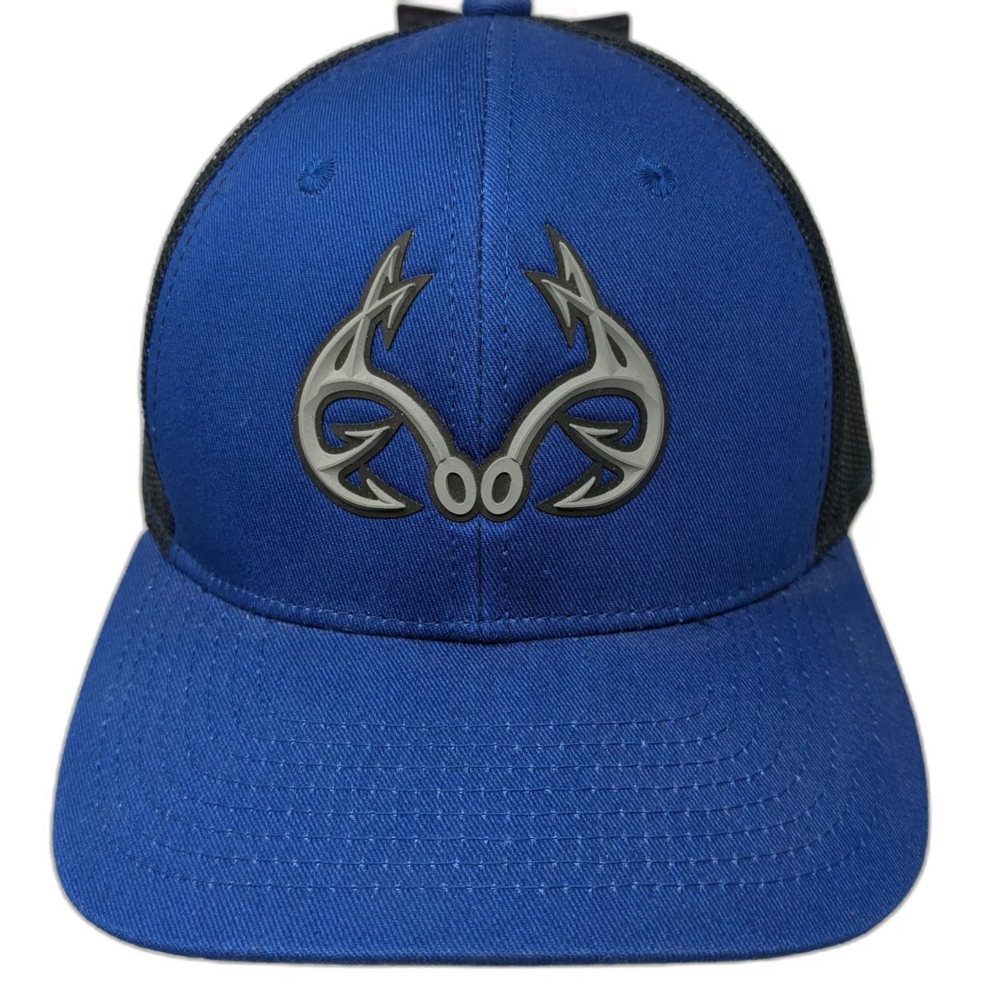 Outdoor Cap Realtree Fishing Trucker Hat Blue One Size Mesh Back Snapback