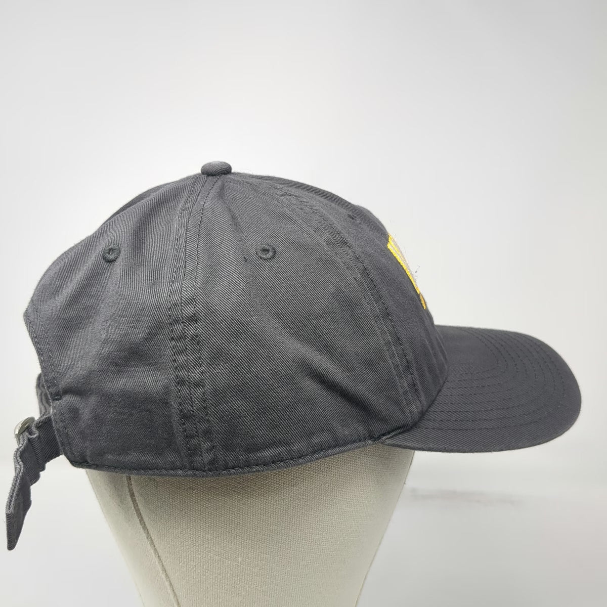 Top of the World Wyoming Cowboys NCAA Gray Gold White One Size Cap Adjustable