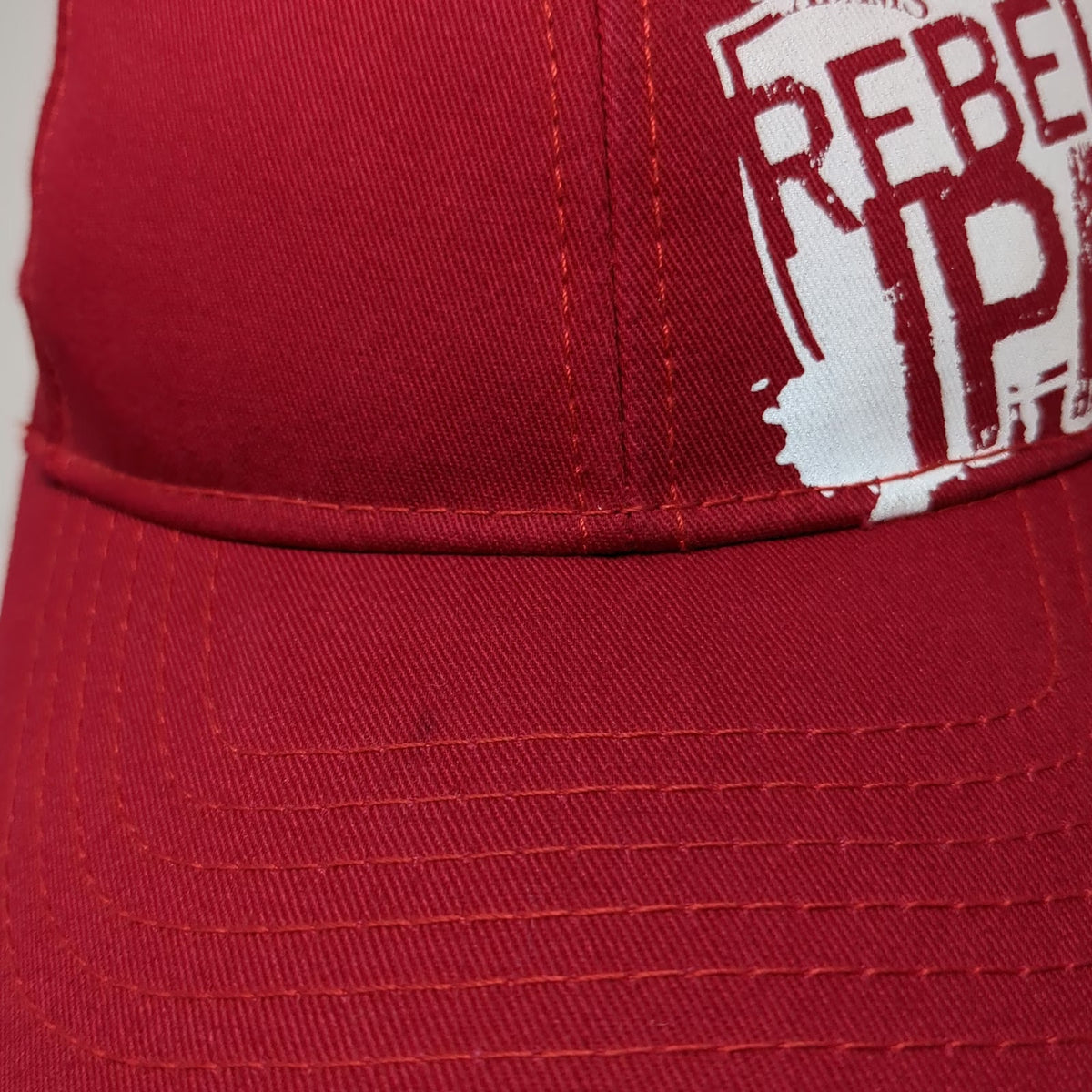Red Snapback Hat One Size Samuel Adams Rebel IPA Beer Brewery Logo Adjustable
