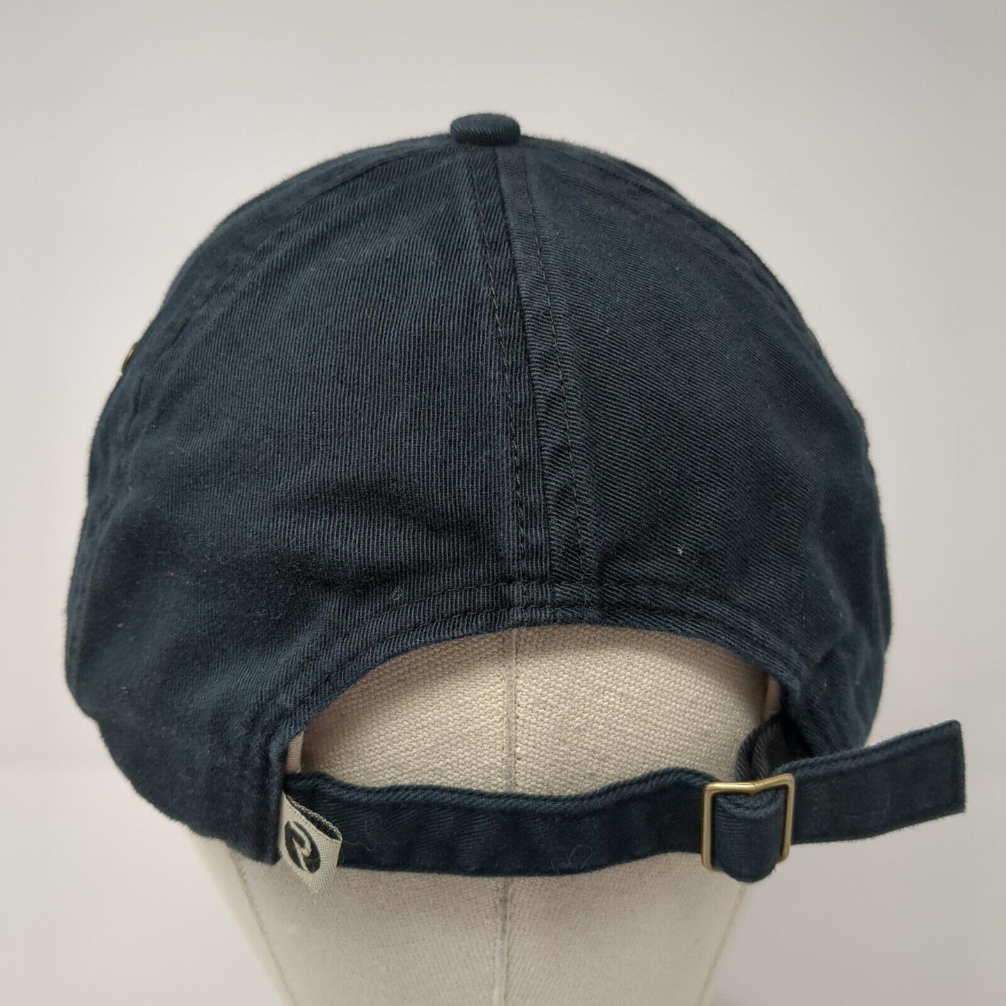 Richardson Slideback Hat Black One Size Adjustable Embroidered Style 330 Cotton