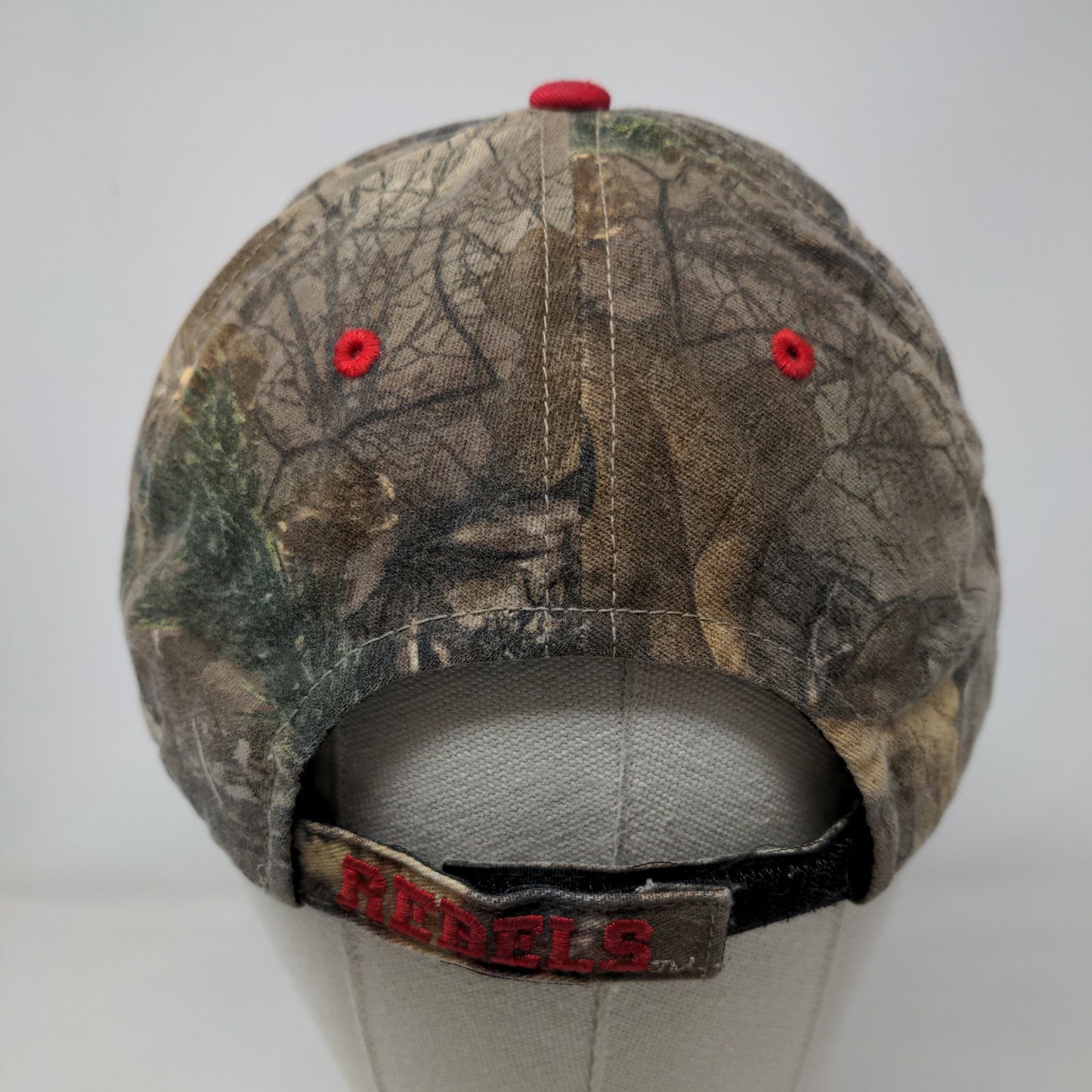 Ole Miss Rebels Strapback Camo Hat Size OS Embroidered Logo NCAA '47 Brand