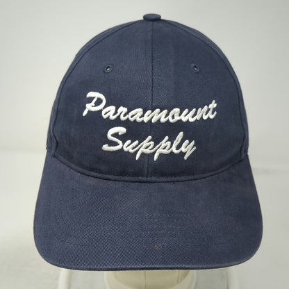 Richardson Baseball Cap Blue One Size Paramount Supply USA Flag Strapback Hat
