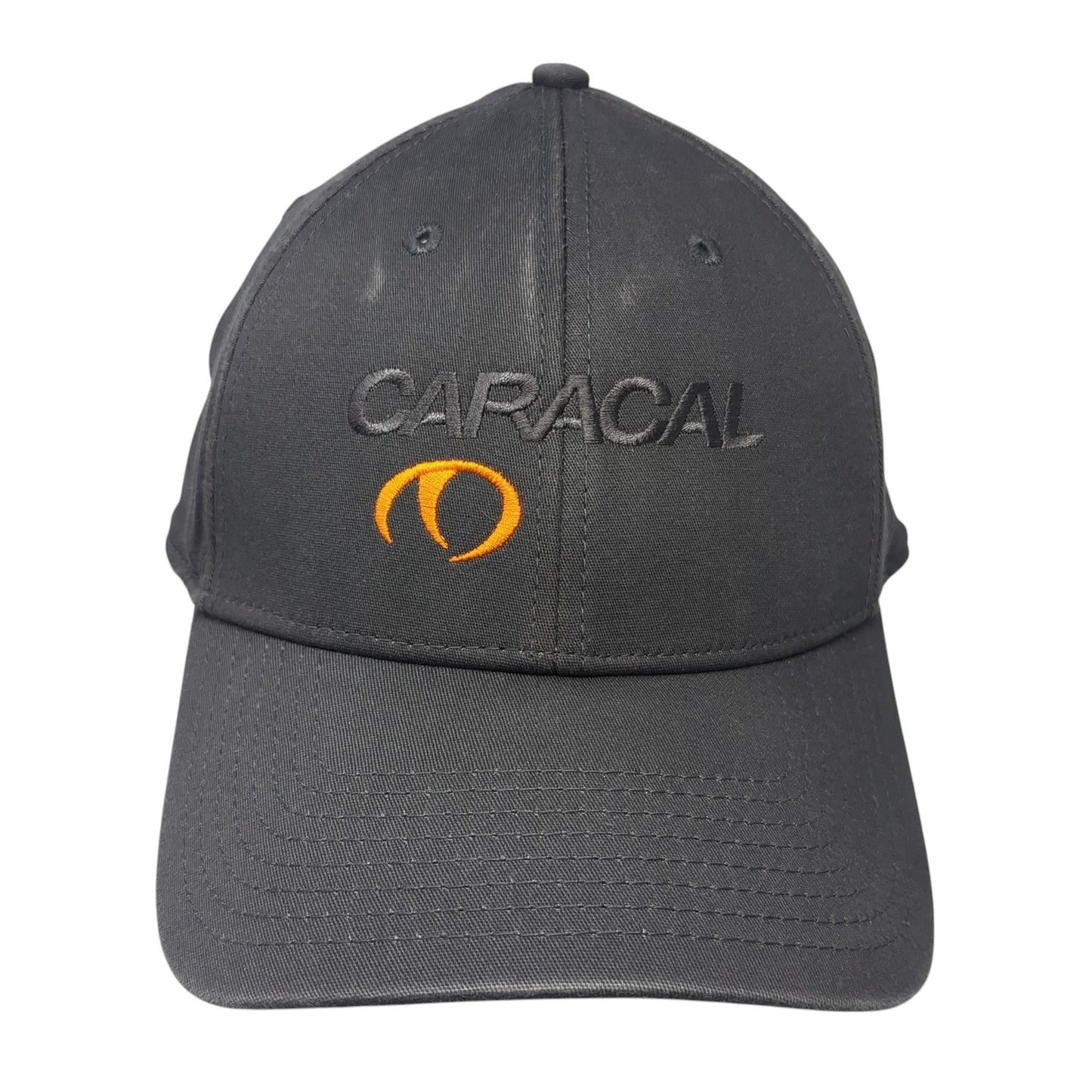 Caracal Fitted Baseball Cap Gray XL Lightweight Embroidered 39Thirty New Era