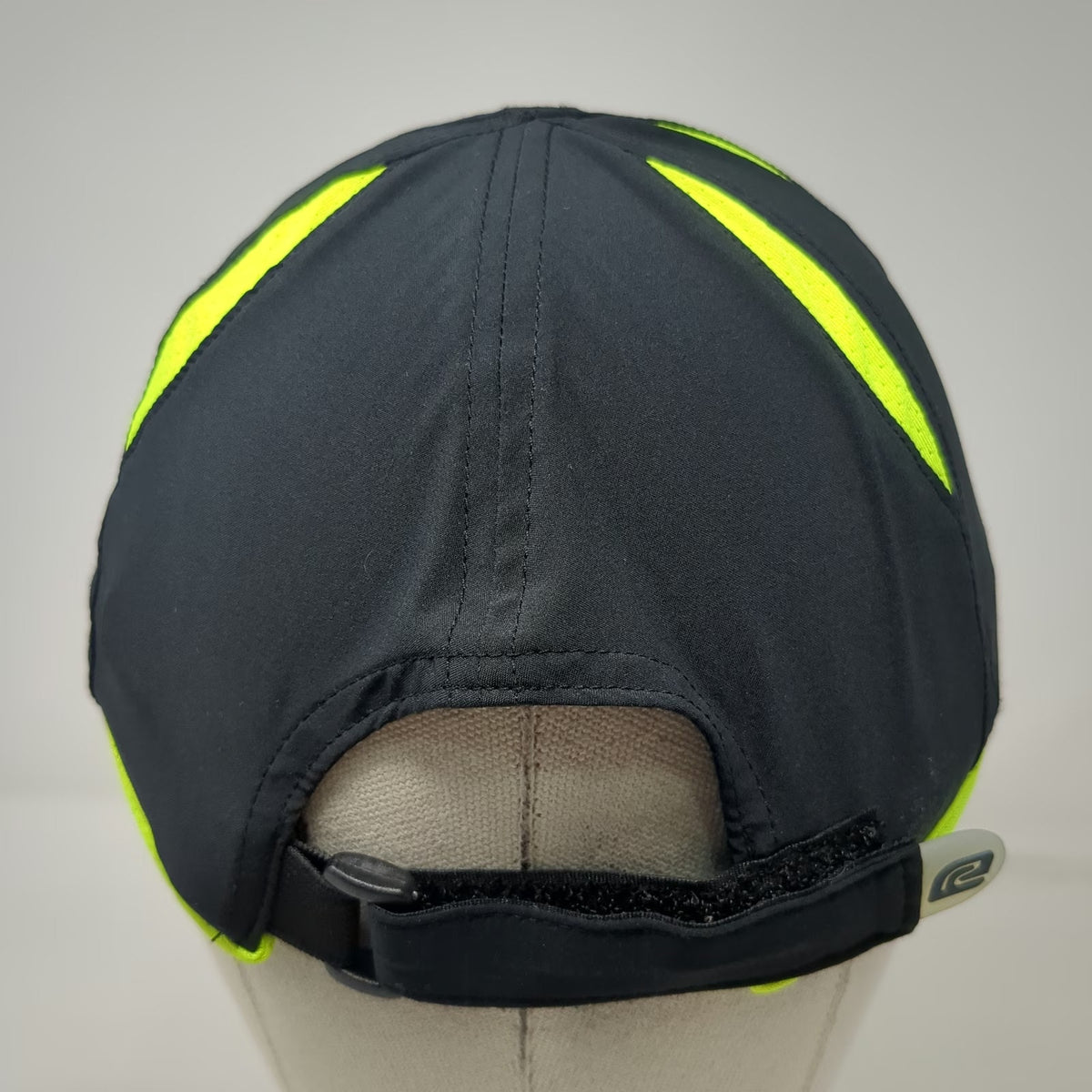 Road Runner Sports Baseball Cap Black One Size Mesh Running Performance Hat