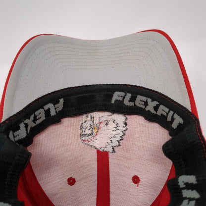 Indian Ripon Jrotc Sports Fitted Hat Red L/XL Embroidered Flexfit Yupoong
