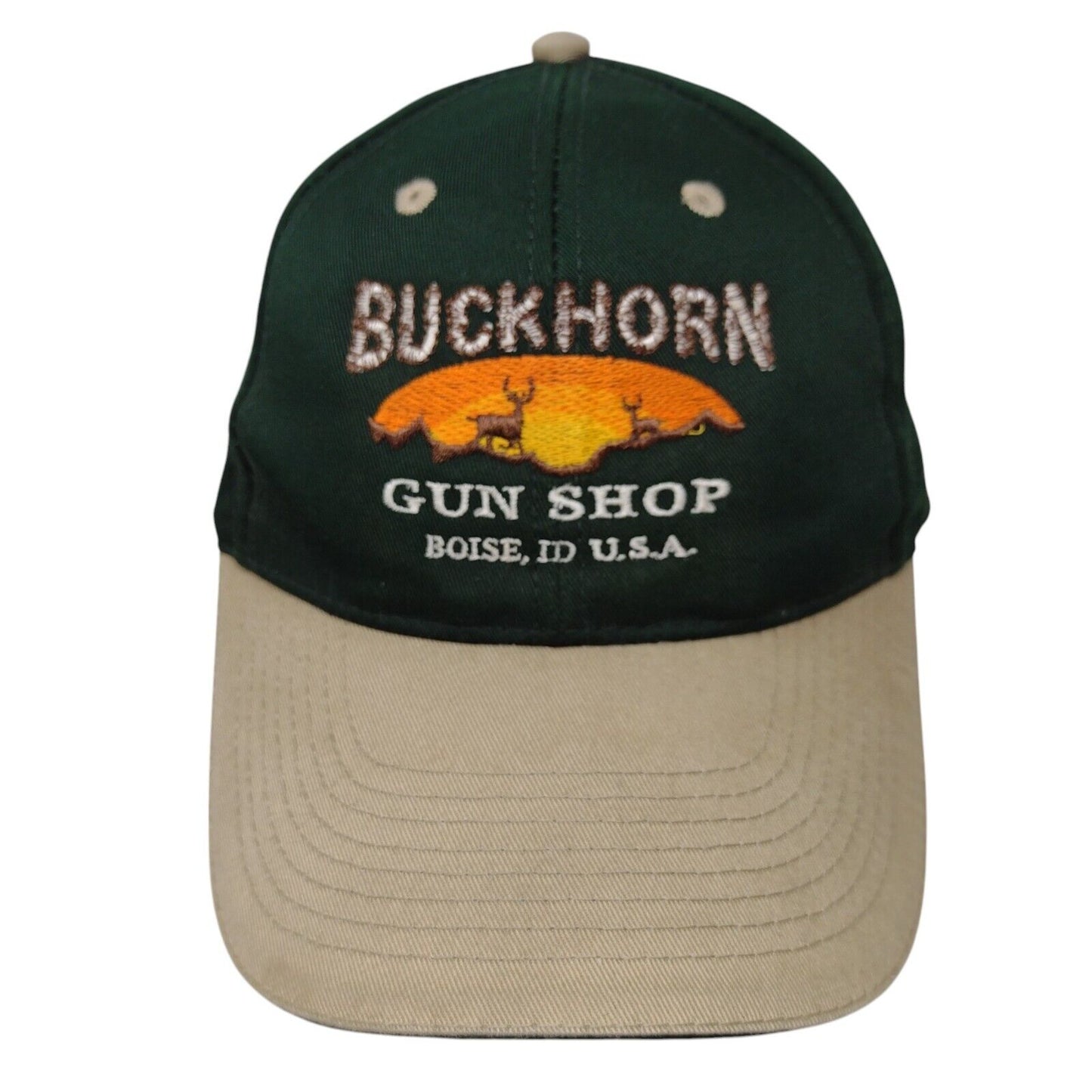 Buckhorn Strapback Hat Multicolor OSFM Adjustable Embroidered 6 Panel Otto