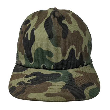 Unbranded Snapback Mesh Back Trucker Hat Camouflage One Size Blank