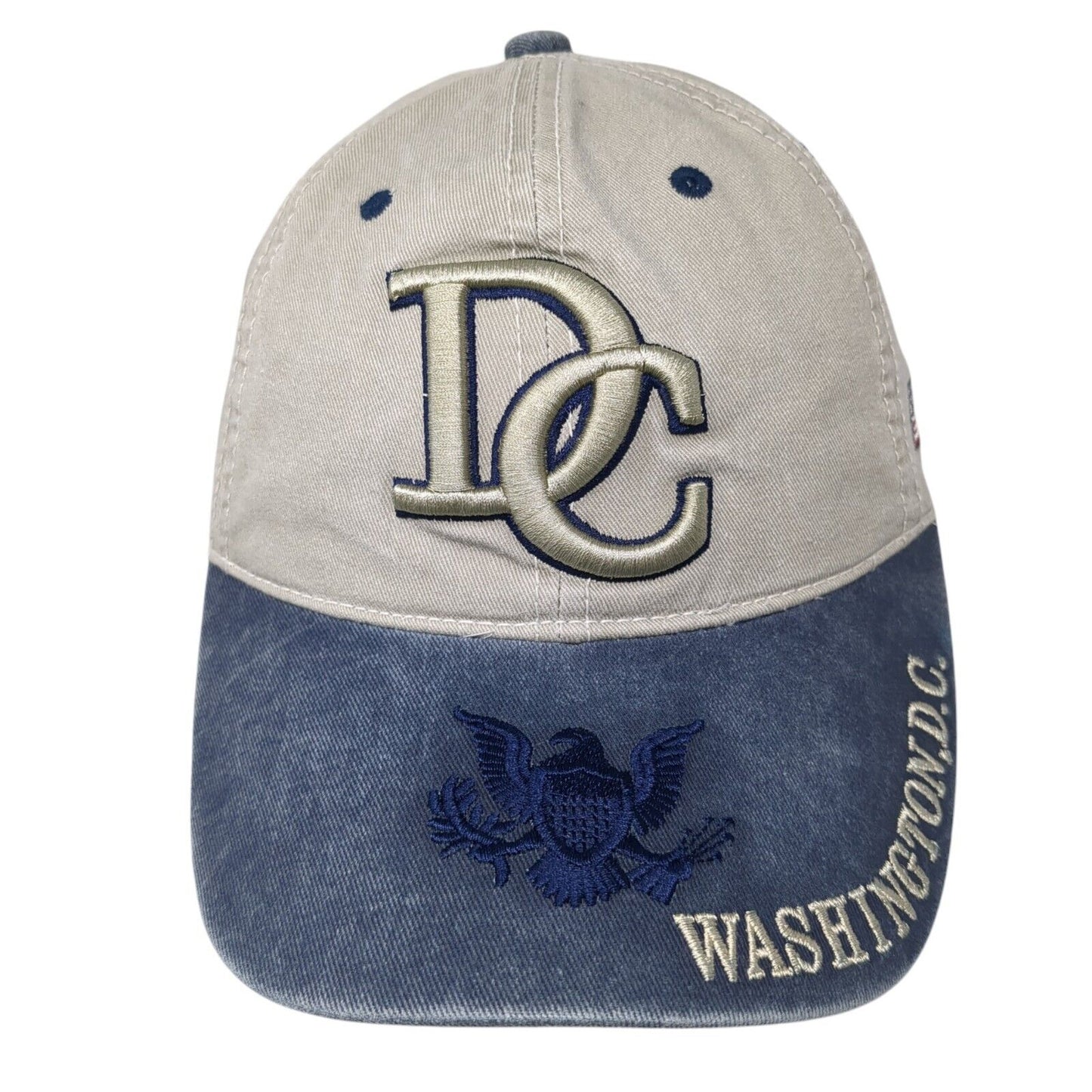 Washington, D.C. Slideback Hat Multi One Size Adjustable USA Flag