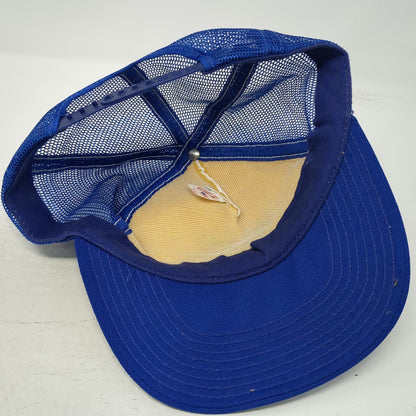 San Diego Zoo Wild Animal Park Blue OS Trucker Hat Snapback Mesh USA Vintage