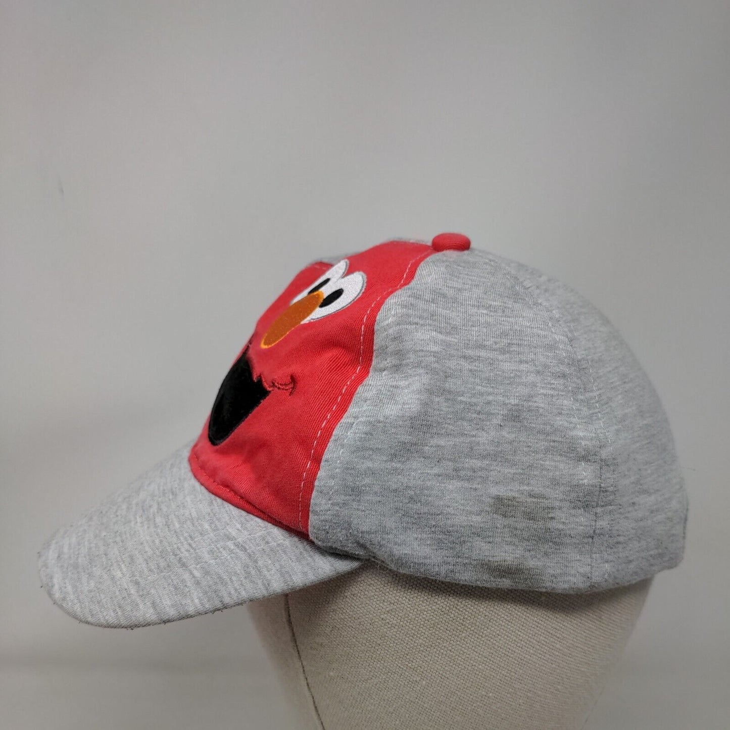 Elmo Sesame Street Strapback Hat Multicolor One Size Adjustable Embroidered