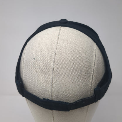 Chipotle Strapback Hat Black One Size Crew Employee Ponytail Loomstate