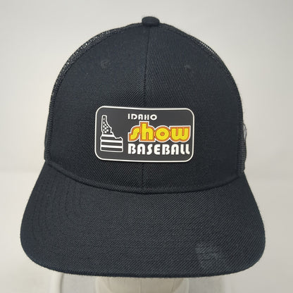 Idaho Show Baseball Snapback Trucker Hat Black One Size Mesh Back