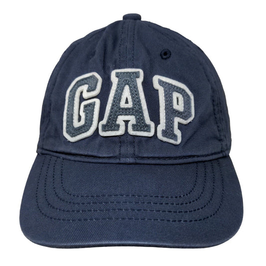 GAP Kids Boy's Strapback Hat Blue Size S/M Embroidered Big Logo 52-54 CM