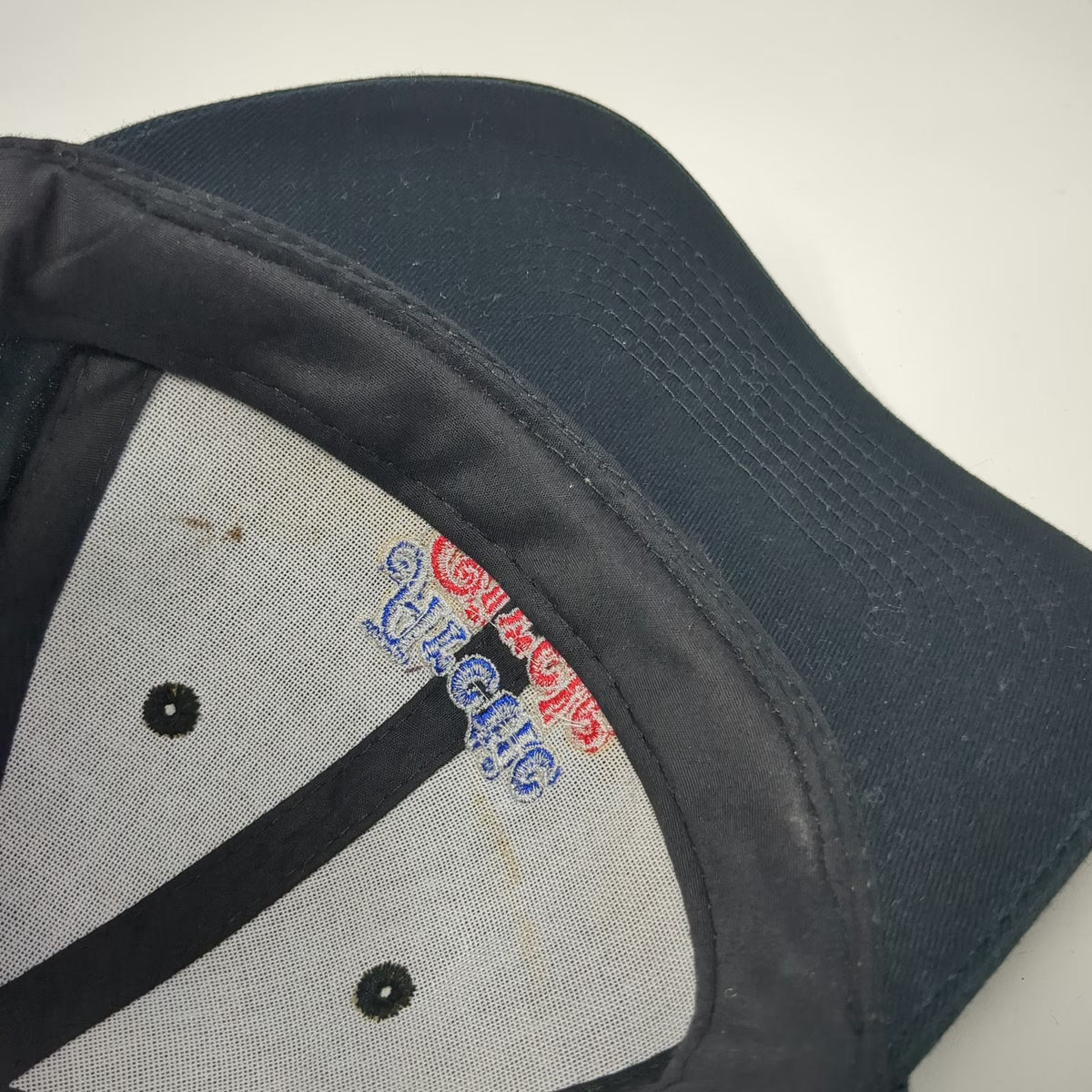 Port & Company Black One Size Baseball Cap Hat Arctic Circle Logo Strapback Blue