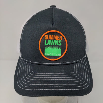 Summer Lawns Since 1979 Snapback Trucker Hat Black OSFA Adjustable Richardson
