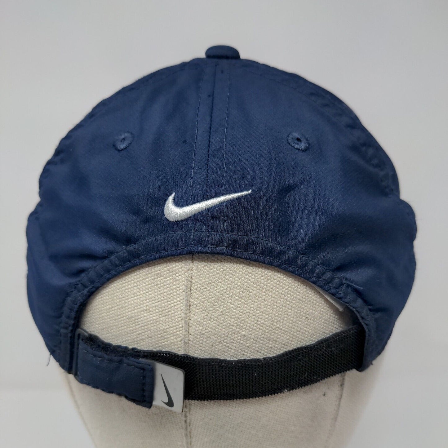 Nike Swoosh Strapback Hat Blue Child Adjustable Just Do It Dri-Fit