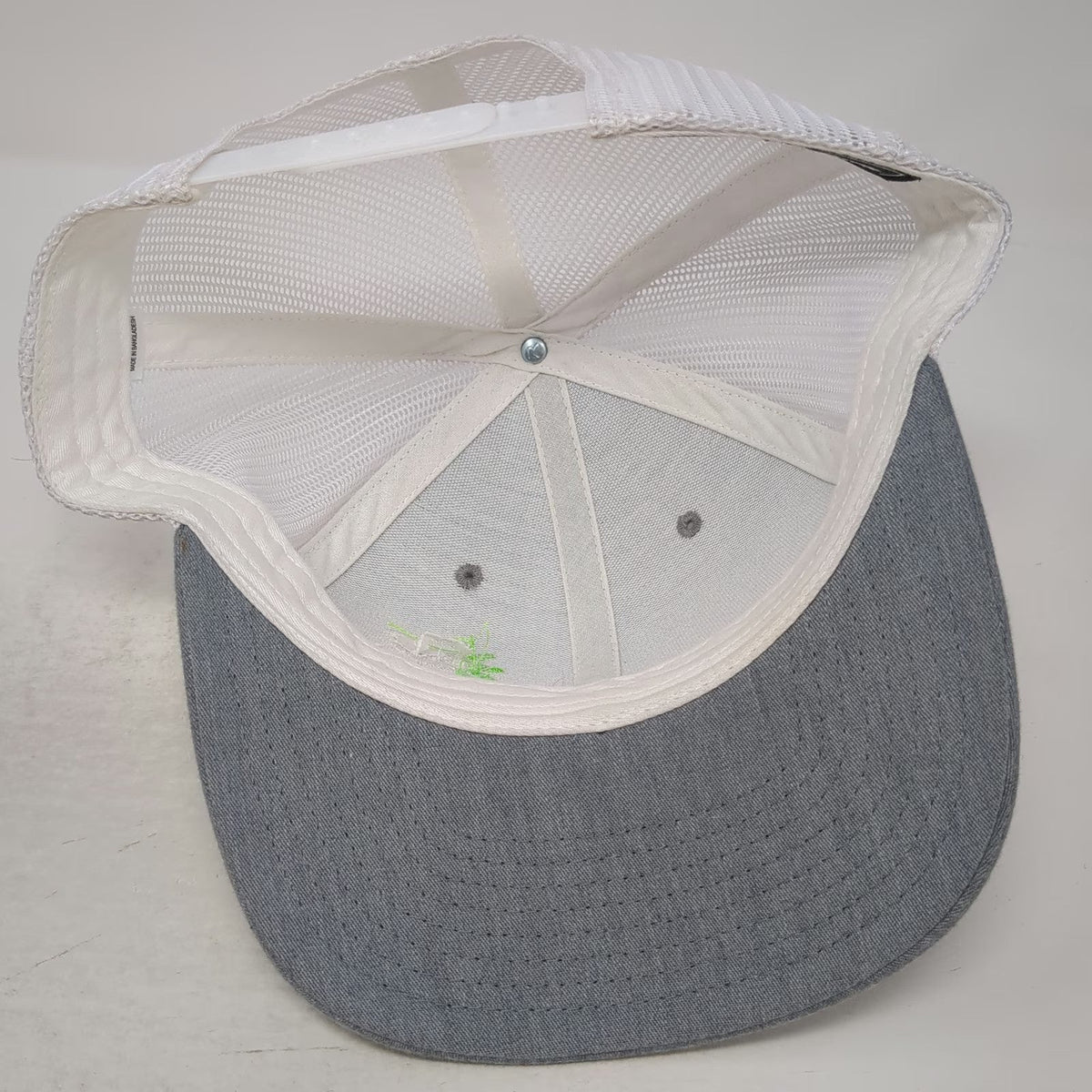 Richardson Trucker Hat Gray One Size Purpose Driven Chiropractic Logo Snapback