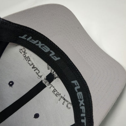 WearGuard Baseball Cap Gray L Flexfit Specialty Sales LLC Logo Curved Brim Hat
