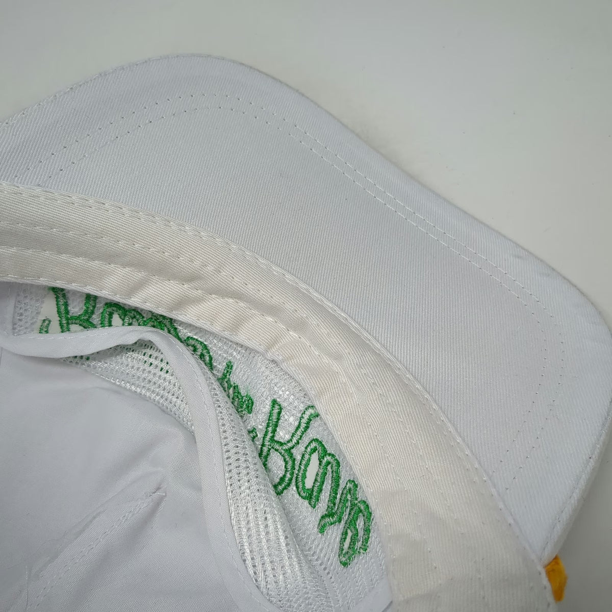 Port Authority 5 Panel White One Size Hat Rays for Rare Sun Rope Snapback Logo