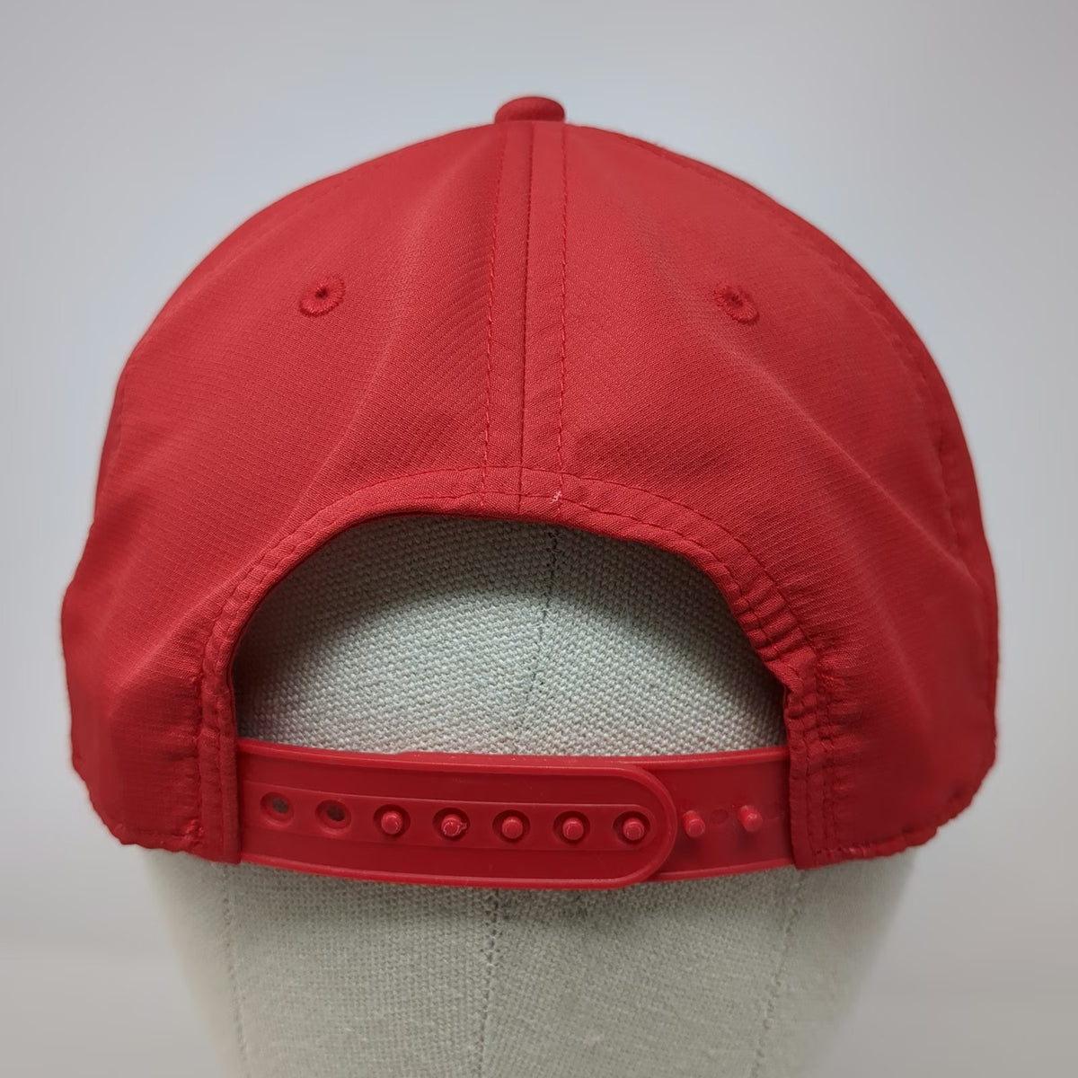 Cap America 5 Panel Red White One Size Rope Brim Snapback Polyester Logo Hat