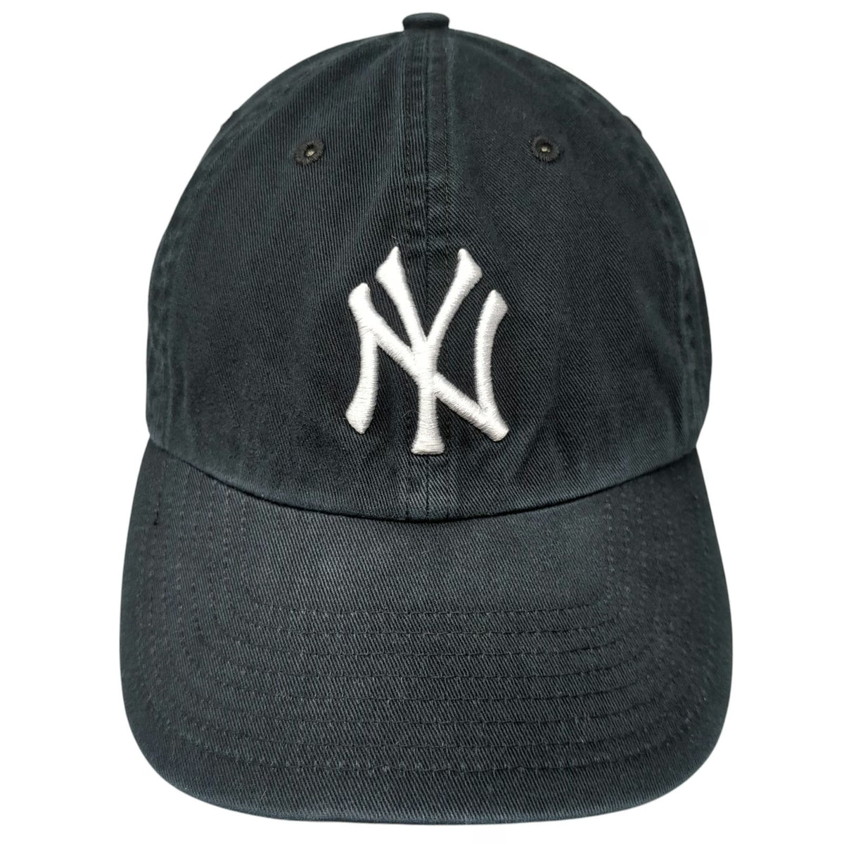 '47 New York Yankees MLB Black One Size Baseball Cap Slideback Hat Curved Brim