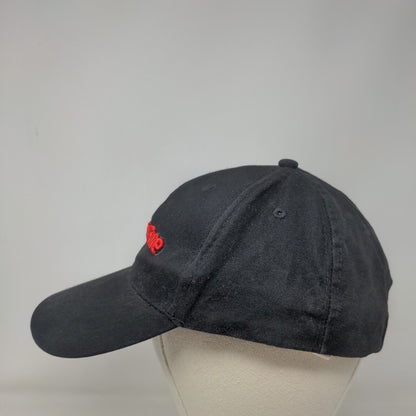 AutoZone Strapback Hat Black One Size Adjustable Embroidered 6 Panel