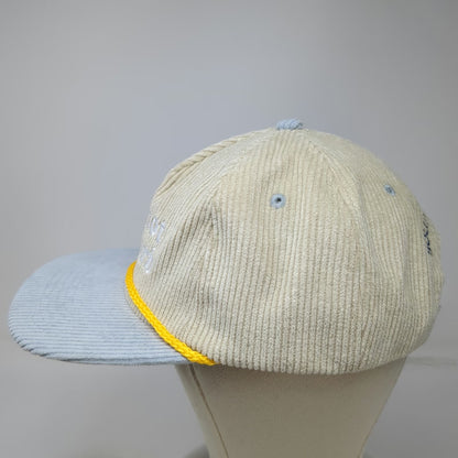 SNAG 5 Panel Beige One Size Corduroy Rope Do Not Disturb Solutionreach Hat