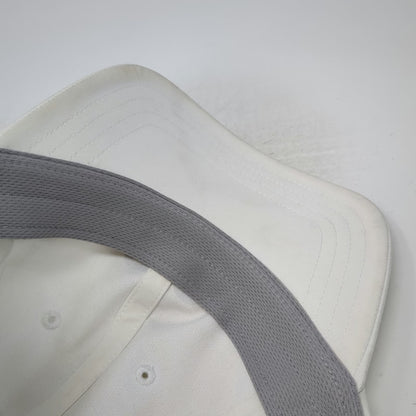 Alo Yoga Baseball Cap White One Size ao Logo Strapback Polyester Athletic Hat